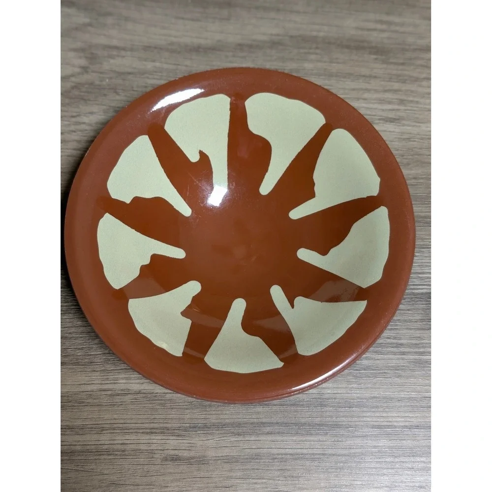 Mezze & Appetizer‎ Melamine Bowls Set of 5 Abstract Brown Cream Saudi Arabia
